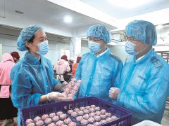 <b>“石狮产”首批粉饰型即烹食物成功出口</b>